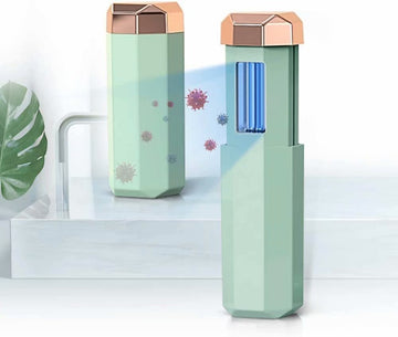 UVライトサニタイザー ポータブルUV LED殺菌ランプ ミニ消毒ランプ スマートフォン 家庭用 車用 電動USB 紫外線サニタイザーワンド 旅行 ホテル用